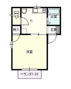 間取り図（２０１号）