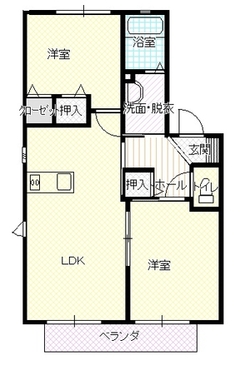間取り図（１０３号）