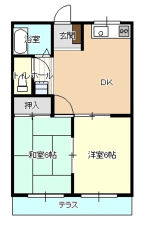 間取り図（１０５号）