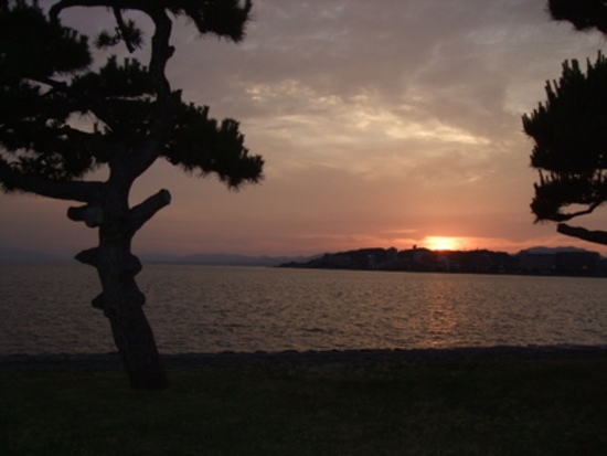 ◆小泉八雲も眺めたであろう宍道湖の夕陽