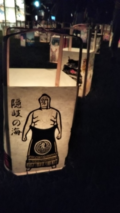 ◆今年も始まりました、松江水燈路。幻想的な空間です。