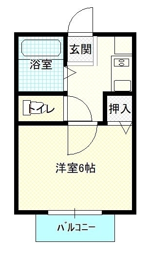 床暖房付き１Ｋアパート！角部屋に空きがありますよ！インターネット無料！